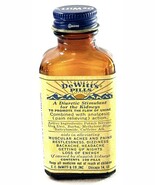 Vintage DeWitt’s Pills Diuretic Stimulant For Kidneys Glass Bottle Only - $195.24 MXN