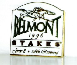 1996 - 128th Belmont Stakes Official Lapel Pin - MINT - £9.59 GBP