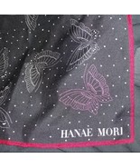 Hanae Mori Butterfly Silk Scarf VTG 02 - £34.48 GBP