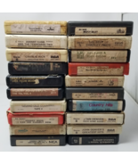 Set of 20 Country 8 Track Tapes Rough Condition Johnny Cash Merle Haggar... - £18.63 GBP
