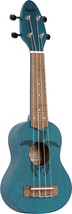 Ortega Guitars, 4-String Keiki Series Sopranino Ukulele With Turtle, K1-Bl - $64.99