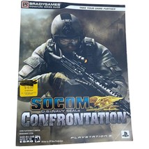 SOCOM U.S. Navy SEALs: Confrontation Official Strategy Guide Brady PS3 - $3.49