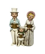 Vtg R&amp;R Imports Ceramic Christmas Carolers Figurine Holiday Decor Japan ... - £15.00 GBP