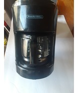 Proctor Silex Coffee Maker, 10 Cup with Glass Carafe, Black, Model 48351... - $23.60 CAD