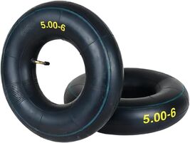 Heavy Duty 13x5.00-6 Inner Tube 2-Pack with TR87 Bent Valve - Butyl 13" - $14.99