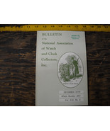 NAWCC Bulletin December 1979 The Winterthur Clock Catalogue, Russell D M... - $183.21 MXN