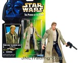 Year 1996 Star Wars Power of The Force 4 Inch Figure - HAN SOLO in Endor... - $34.99