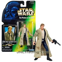 Year 1996 Star Wars Power of The Force 4 Inch Figure - HAN SOLO in Endor... - £27.64 GBP