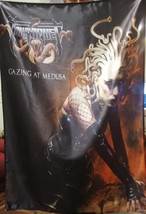 TOURNIQUET Gazing at Medusa FLAG CLOTH POSTER BANNER Christian Metal - £15.79 GBP