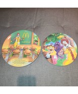 NEW Vintage 1989 &amp; 91 McDonalds plates 9 1/2&quot; &amp; 8&quot; Hamburger University - $14.65