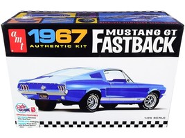 Skill 2 Model Kit 1967 Ford Mustang GT Fastback 1/25 Scale Model by AMT - £40.32 GBP