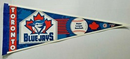 Rare Vintage 1997 MLB Pennant Toronto Blue Jays WinCraft Sports 12&quot; x 30&quot; NOS - £15.72 GBP