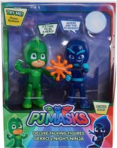 PJ Masks Talking Figure Set - Gekko vs Night Ninja - £19.49 GBP