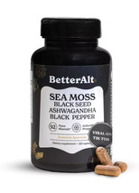 Better Alt Sea Moss Caps- Seamoss with Black Seed Oil, Ashwagandha, Blac... - £19.33 GBP