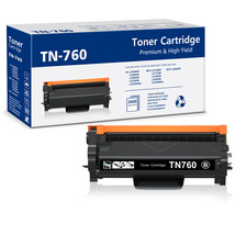 1x TN760 COMPATIBLE TONER CARTRIDGE BLACK for Brother HL-L2370DW L2395DW... - $35.99
