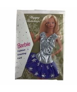 Mattel 1995 Barbie Happy Holidays Greeting Card With Doll Outfit New In ... - $9.46