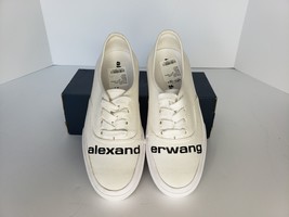 New Alexander Wang Women&#39;s Becker Logo Sneakers - Size 37 - £152.52 GBP