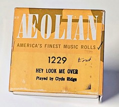 Aeolian Hey Look Me Over Piano Roll Played By Clyde Edge - £7.02 GBP