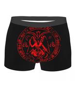 Satanic Baphomet Underwear Satanism Evil Devil Soft Underpants - £16.96 GBP+