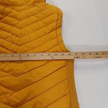 Special One RN#111159 Girls/Women's Small Yellow Quilted Full Zip Vest Pockets image 6