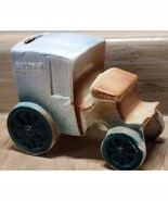 Vintage Ceramic Auto Car Coin Bank Marked Austria Few Chips Very Unique ... - $220.51 MXN