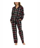 Vera Bradley Womens Pajama Set Red Multicolor Plaid Pockets Cotton Light... - $785.94 MXN