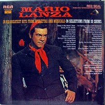 Mario Lanza Greatest Hits Vinyl Record - £23.67 GBP