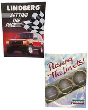 2 Vintage Lindberg Plastic Model Kit Catalogs 1994 1996 Pushing Limits Set Pace - £7.85 GBP