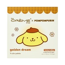 The Crème Shop x Sanrio Pompompurin Golden Dream Eyeshadow Palette: 9 Sh... - $27.92 CAD
