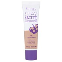 Rimmel Stay Matte Liquid Foundation, Soft Beige, 1 Fl Oz, Pack of 2 - $13.83