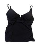 Anne Cole Women&#39;s Size Large Tankini Adjustable Straps Swimsuit Swim Top... - $19.79