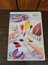 Game Party 2 (Nintendo Wii, 2008) - CASE and MANUAL ONLY - no disc - £4.66 GBP
