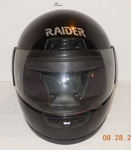 Raider A-622 Motorcycle Helmet Black Sz S Snell DOT Approved - $70.62