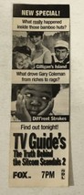 Truth Behind Sitcom Scandals 2 Tv Guide Vintage Print Ad Gary Coleman TPA17 - £5.20 GBP