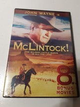 John Wayne Is McLintock ! Plus 8 Bonus Movies DVD Brand New Factory Sealed - £3.10 GBP