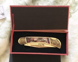American Mint Donald Trump President of the U. S. Pocket Knife Collection New - £99.60 GBP
