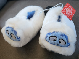 Bumble Rudolph The Red Nose Reindeer  Abominable Snowman Slippers Sz 2 T... - $12.99