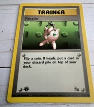 Recycle Pokemon TCG 1st Edition 61/62 Fossil Common Vintage NM - £2.34 GBP