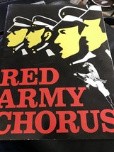 Red Army Chorus Program Third Plus Insert Toronto Soviet Russia 40 pages 1970 - £6.28 GBP