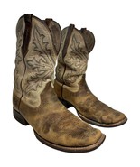 Ariat mens Qualifier Camp Brown &amp; Rosin Tan Western Boots 10035901 size ... - $1,122.14 MXN