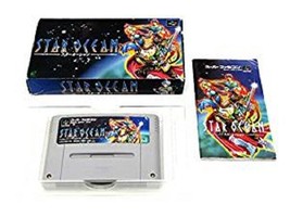 STAR OCEAN Super Famicom Nintendo Enix Japan Boxed Game sf - $47.43