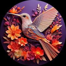 3D HUMMINGBIRD Coaster Design Clip Art 100 PNG Digital Download Bundle V... - $2.99