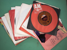 Vintage 45 Rpm, RECORDS--MIXED Lot Of 25 - £15.73 GBP