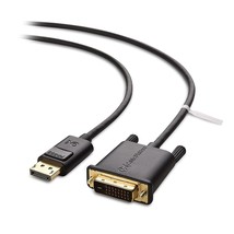 Cable Matters DisplayPort to DVI Cable (DP to DVI Cable) 6 Feet - £20.59 GBP