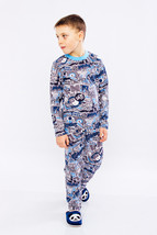 Pajama Set (boys), Any season,  Nosi svoe 6076-002-4 (nadpysy-siryj) - €26,84 EUR