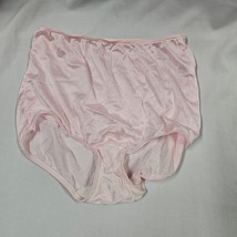 Vintage Women&#39;s Pink Nylon Panties 7 L Sears Very Impressive Panty Sassy... - £31.13 GBP