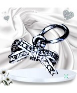 New Pandora Sterling Silver Sparkling Bow Cz Pendant 390357CZ US Seller - $43.32 CAD