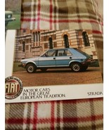 Fiat Sales Brochures And Pictures For Collectors Vintage - $13.02 CAD