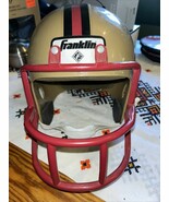 Vintage Franklin NFL San Francisco 49ers Football Helmet Plastic Red Fac... - $752.19 MXN