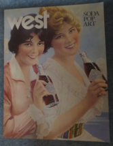 West Soda Pop Art Brochure 8 1/2 X 11 , 6 Pages 3 Pages Of Coca-Cola Art 1969 - £3.91 GBP